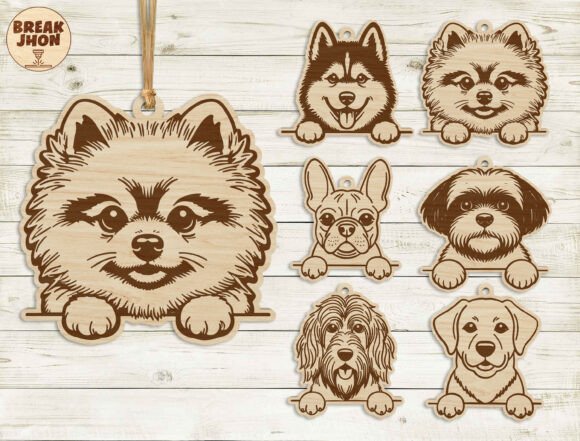 Download Dog Ornament Laser Cut File SVG Bundle - Svg bundle Collection