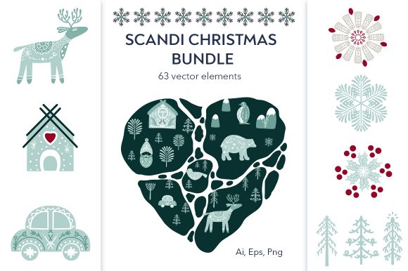 Download Product - Scandinavian Christmas Bundle - Product Collection