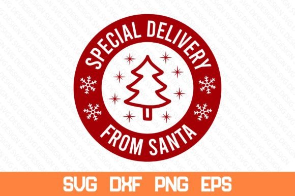 Download Special Delivery from Santa Svg - Santa svg Collection