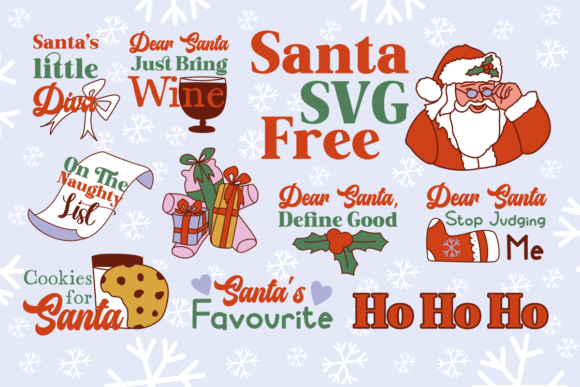 Download Santa SVG Free - Santa svg Collection