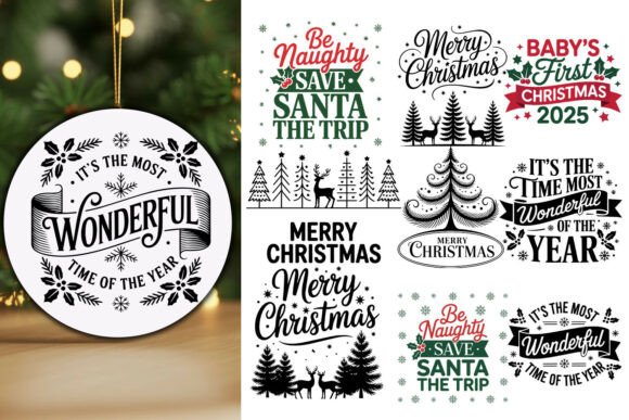 Download Merry Christmas SVG Bundle - Svg bundle Collection