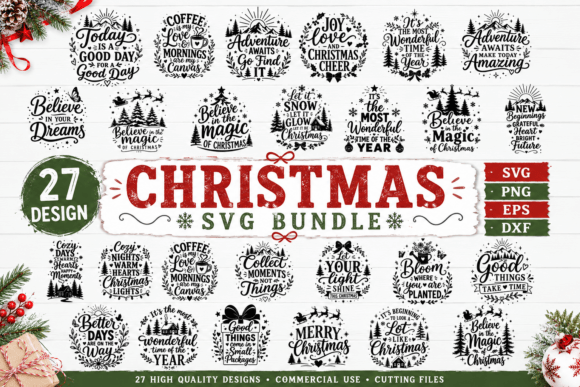 Download Christmas SVG Bundle, Christmas Quote SV - Svg bundle Collection