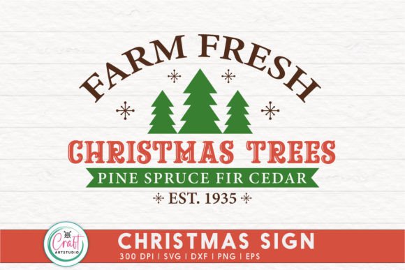 Download Farm Fresh Christmas Sign SVG - Christmas sign Collection