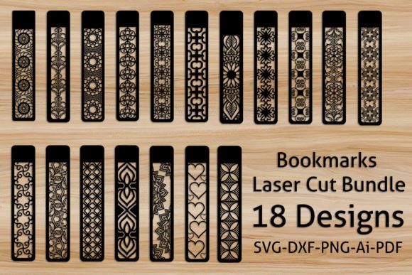 Download Bookmarks Laser/Wood Cut SVG Bundle Set - Svg bundle Collection
