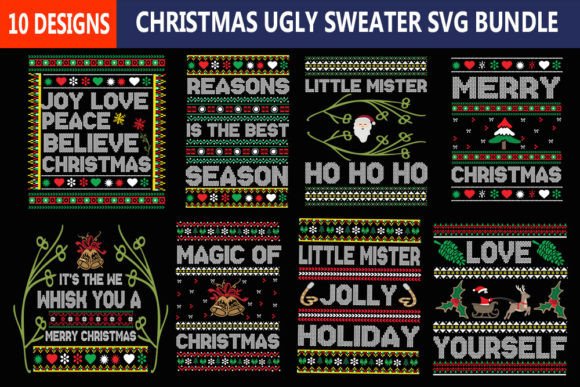 Download Christmas Ugly Sweater Svg Bundle - Svg bundle Collection