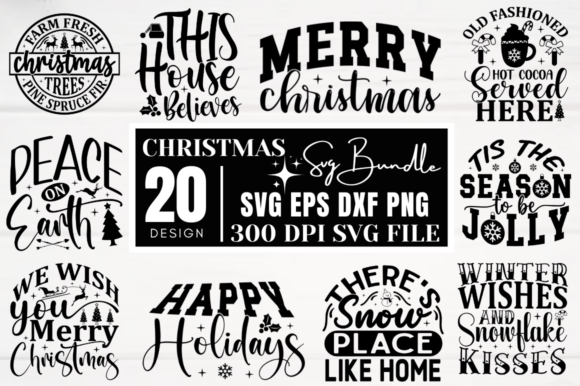 Download Christmas SVG Bundle - Svg bundle Collection