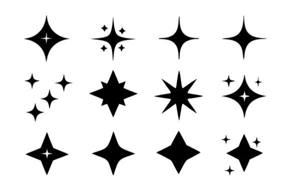 Download Stars Svg Bundle, Sparkle Star Svg - Svg bundle Collection