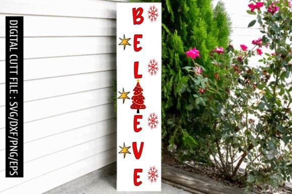Download Believe Christmas Porch Sign Svg Bundle - Svg bundle Collection