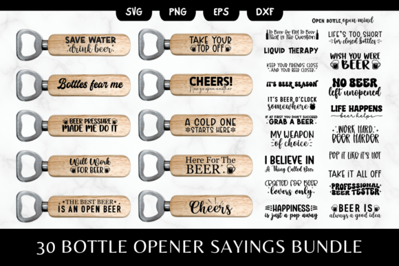 Download 30 Funny Beer Bottle Opener SVG Bundle - Svg bundle Collection