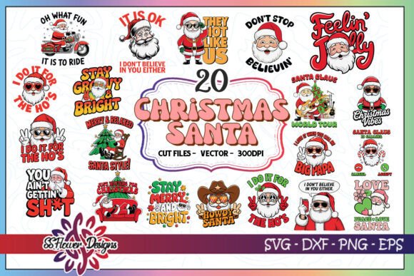 Download Christmas Santa SVG Bundle - Santa svg Collection