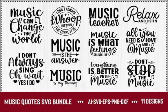 Download Music Quotes Svg Bundle - Svg bundle Collection