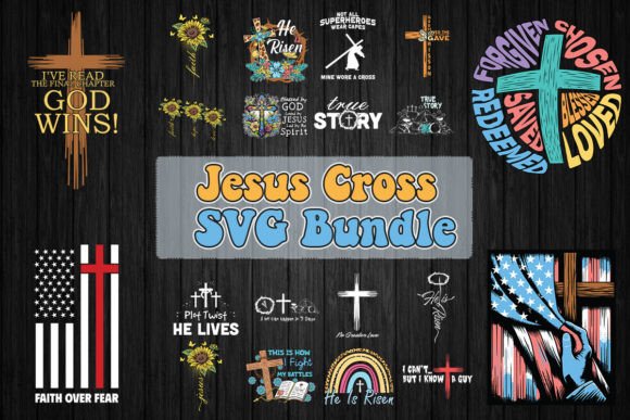 Download Jesus Cross SVG Bundle - Svg bundle Collection