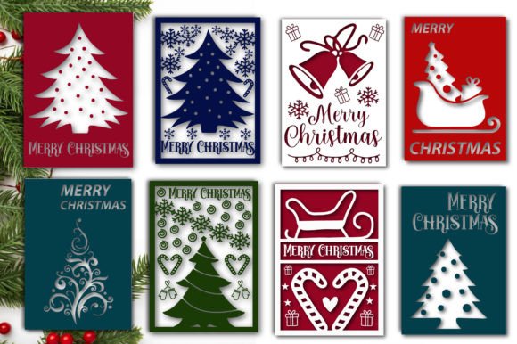 Download Merry Christmas Card SVG Bundle - Svg bundle Collection