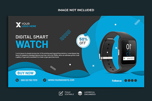 Download Watch Product Social Web Banner Design - Product Collection