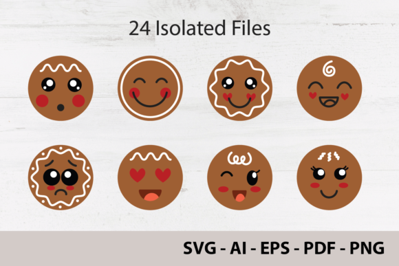 Download Gingerbread Face Svg Bundle - Svg bundle Collection
