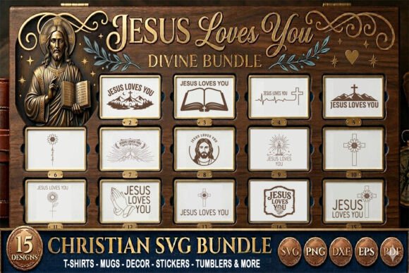 Download Jesus Loves You SVG Bundle - Svg bundle Collection