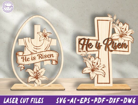 Download He is Risen Easter Cross SVG Bundle - Svg bundle Collection
