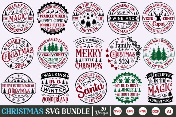 Download Farmhouse Christmas Sign SVG Bundle - Svg bundle Collection